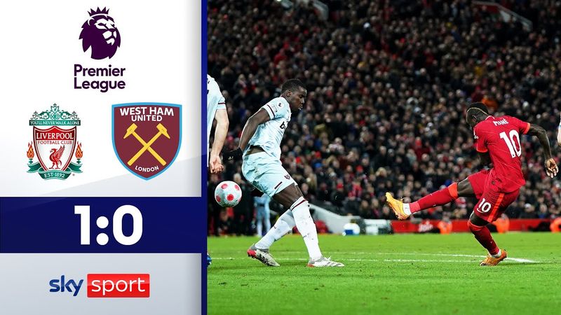 Mané sichert Reds Dreier! | FC Liverpool - West Ham United 1:0 | Highlights - Premier League 2021/22