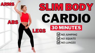 🔥Burn Arm + Leg + Belly Fat🔥30 Min Aerobics Workout🔥All Standing🔥No Squats/ No Lunges🔥No Repeat🔥