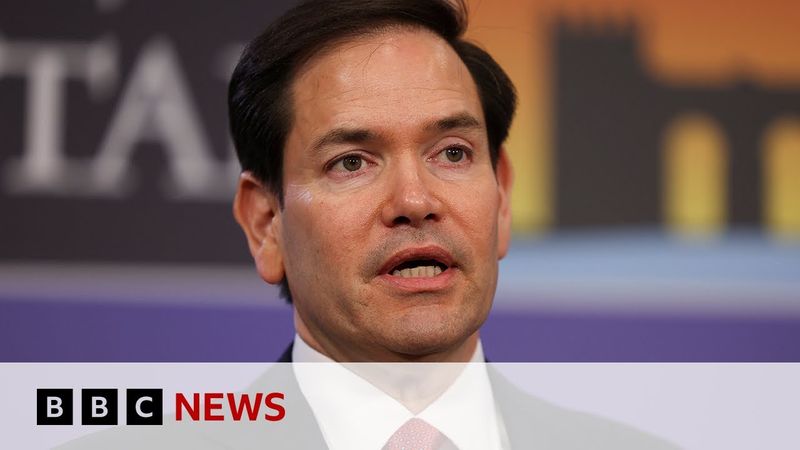 US Secretary of State Marco Rubio questioned on foreign policy | BBC News