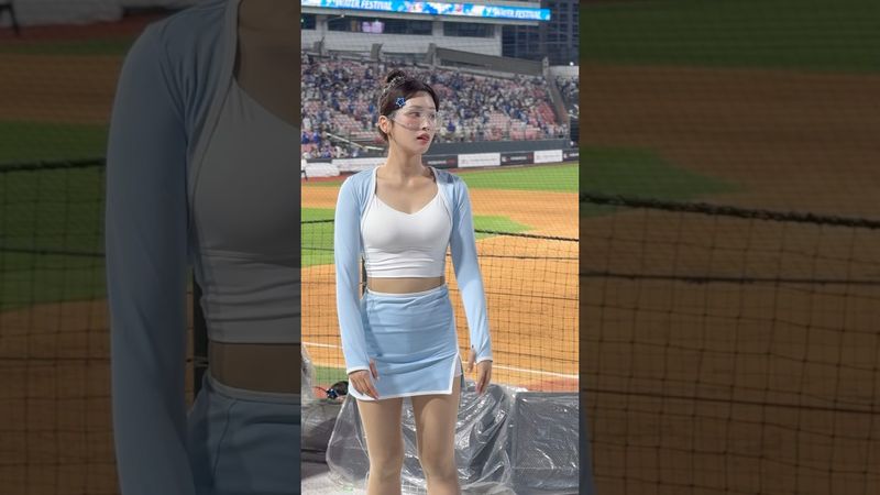 이쁜거 알면 끄덕여 #김정원 #김정원치어리더#ktwiz #kt위즈 #kt위즈치어리더