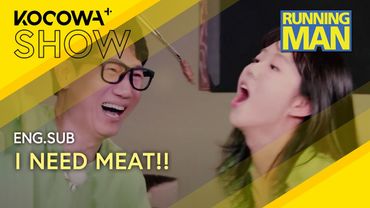 Overwhelmed by Hunger, Ji Ye Eun Goes Full Zombie Mode!😂🥩| Running Man EP754 | KOCOWA+