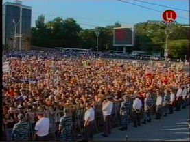 В.В.Путин в Ростове-на-Дону на Театральной площади