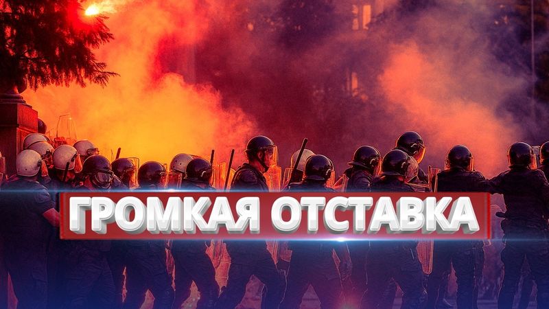 President resigns unexpectedly / Protests erupt across the country