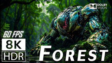 HIDDEN WORLD 8K HDR 60FPS | Discover the Secrets of the Deep Forest