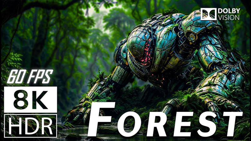 MONDE CACHÉ 8K HDR 60FPS | Découvrez les secrets de la forêt profonde