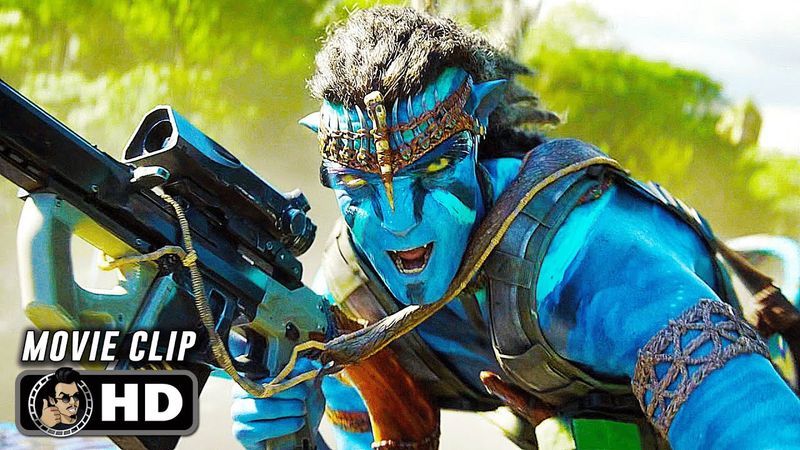 Train Fight Scene | AVATAR: THE WAY OF WATER (2022) Movie CLIP HD