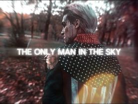 The only man in the sky