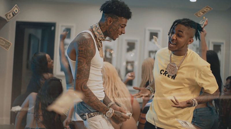 DDG - Moonwalking in Calabasas Remix (feat. Blueface) [Official Music Video]