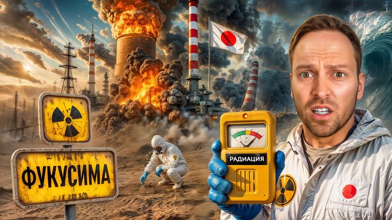 Самая Страшная Ядерная Катастрофа - Фукусима: Землетрясение, Цунами и Взрыв АЭС