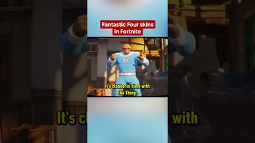 The Fantastic Four bundle has arrived in Fortnite with an MCU-inspired trailer! #fortnite #marvel