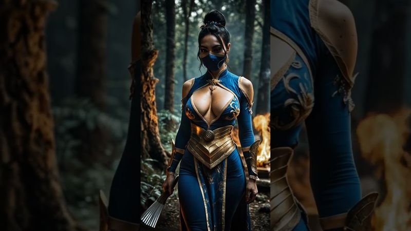 Mortal Kombat 🖤 AI Beauties from Edenia 🔥  #mortalkombat  #aigirl  #aibeauty