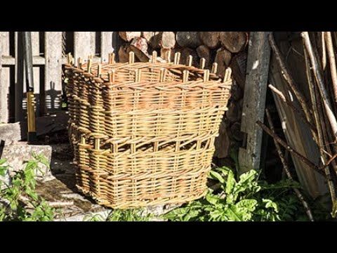 Traditional Irish Basket Weaving - The Creel
