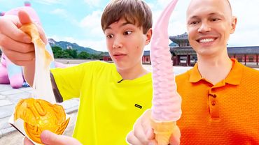 Уличная еда Сеула