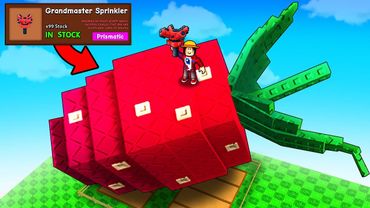 😱Как Вырастить ГИГАНТСКИЕ РАСТЕНИЯ с Новым ГРАНДМАСТЕР СПРИНКЛЕР в Grow a Garden в Роблокс!?