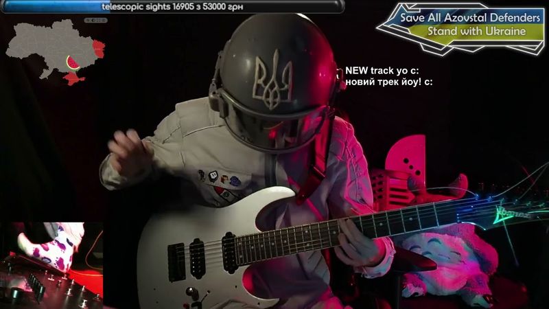 Space Original Music Stream  !charity !donate  Glory to Ukraine! 💙💛 #russiaisaterroriststate 2