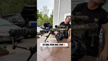 50 BMG Drum Mag Dump – Guaranteed: Tinnitus, Dislocated Shoulder, & Pissed Off HOA