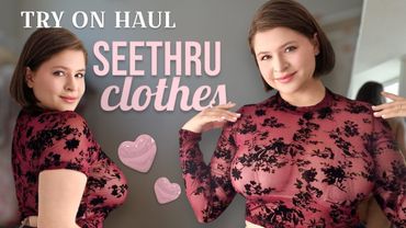 [4K] Transparent Outfit Haul | Join Tina for a Fashion Preview | 2024