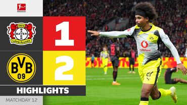 Two Headers For The Win! | BAYER 04 LEVERKUSEN - BORUSSIA DORTMUND | Highlights | Bundesliga