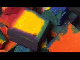 Soft Dusty Multicolored Dyed Freshies