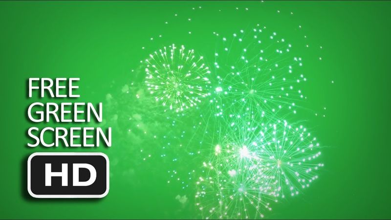 Free Green Screen - Firework #2