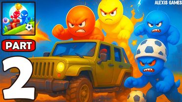 Stickman Party Gameplay Walkthrough Part 2 - Funny Mobile Game (Android,iOS)