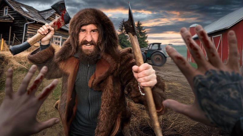 ДАЖЕ МАНЬЯК АНТОН БОИТСЯ ЭТОГО ПСИХА В ДЕРЕВНЕ. НАМ НЕ ПОВЕЗЛО