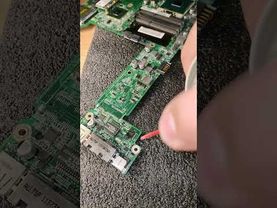 Самый простой способ найти что греется в кзна плате)