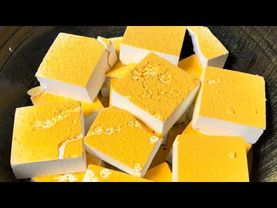 Fresh Chalk with Yellow Powder 