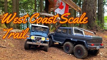 RC4WD - Visit to Canada's Largest Outdoor Scale Trail for tiny RC truck. FT. Traxxas TRX6