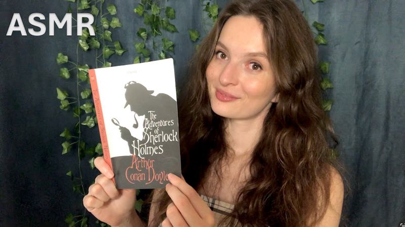 ASMR Reading You to Sleep 📚 Sherlock Holmes 'The Red Headed League' Full Story