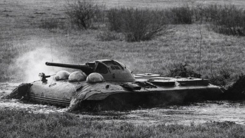 Этот танк-ползолёт мог преодолеть все минные поля НАТО