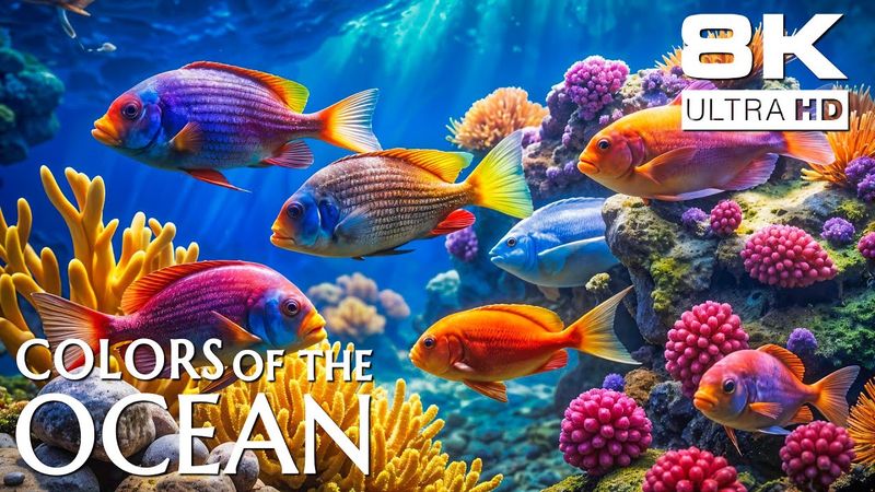 Ocean Views 8K – Explore the Sea Like Never Before