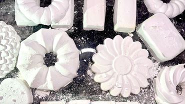 The softest chalk mix 🤍✨ collab with @RYAsmr15 !!!