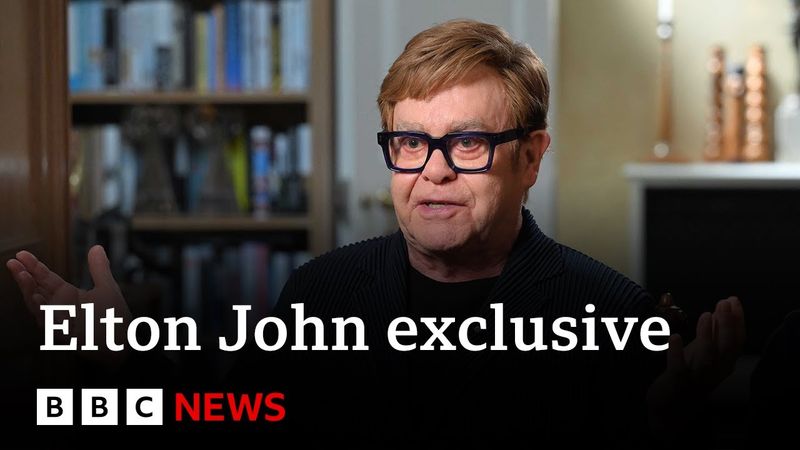 Elton John: I would take government to court over AI plans | BBC News