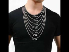 Как выбрать цепь для мужчины.