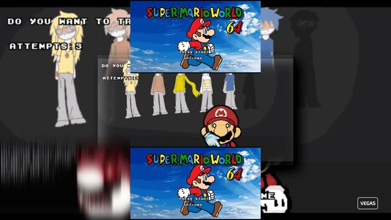 запрос от @ParkerGray-d9l: PLPMV Super Mario World 64 (Sega CD Bootleg) Continue & Game Over Scan
