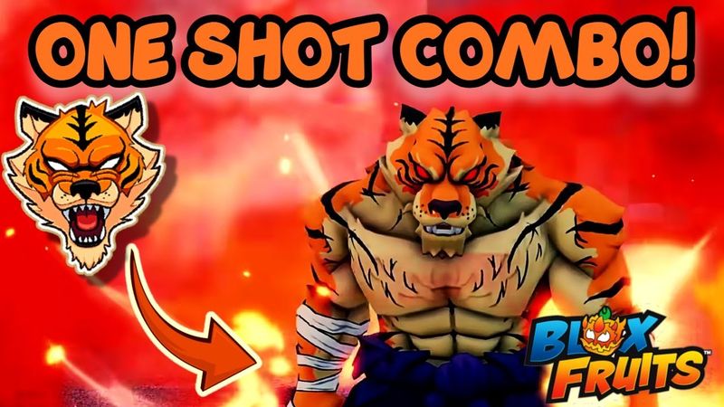 Tiger Fruit Rework BEST one shot combos Blox Fruits!