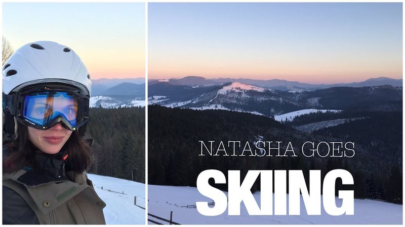 #iPhoneVlogChallenge - влог на iPhone: Наташа философствует на лыжах