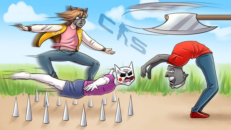 САМЫЙ СМЕШНОЙ ПАРКУР в CS 2!