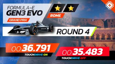 Asphalt Legends Unite - FORMULA E GEN 3 EVO Grand Prix Round 4 - 2⭐ Touchdrive & Manual Drive Laps