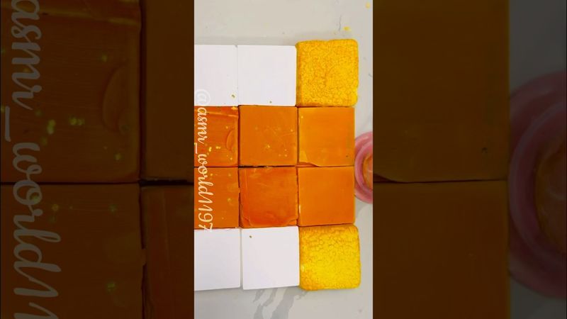 Sunshine ☀️ Crush #crushingtime #oddlysatisfying #relax #rainbowsoap #satisfying #crunchycrumbles