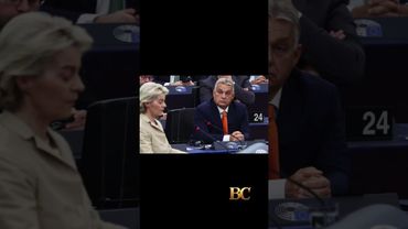 "Hora de ir", diz Orbán a von der Leyen na véspera do voto de confiança