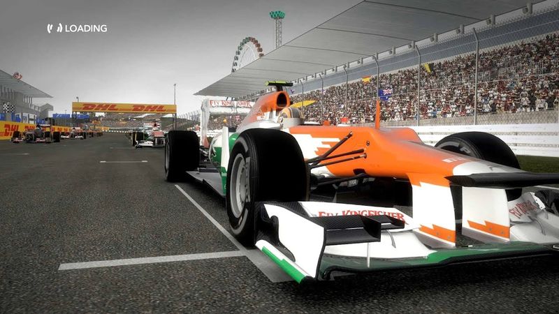 F1 2012 Career mode, career 2, season 1 Suzuka, Force India