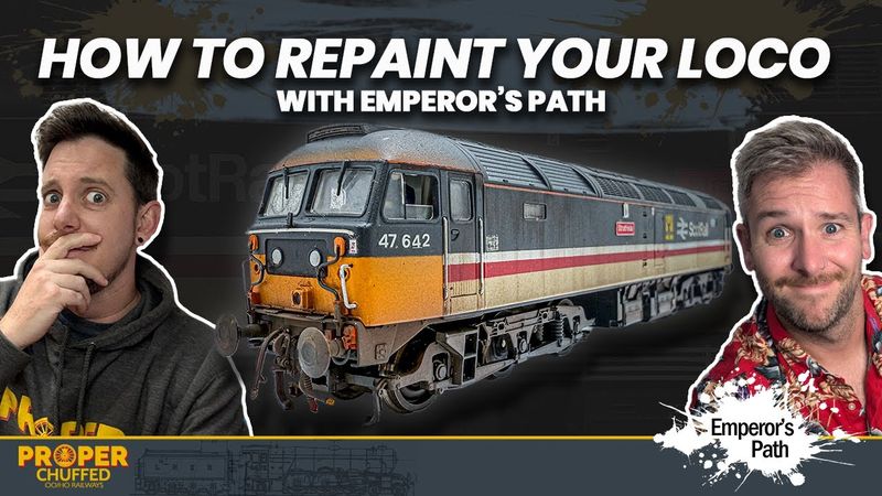 How to Repaint a Loco - With Emperor’s Path!