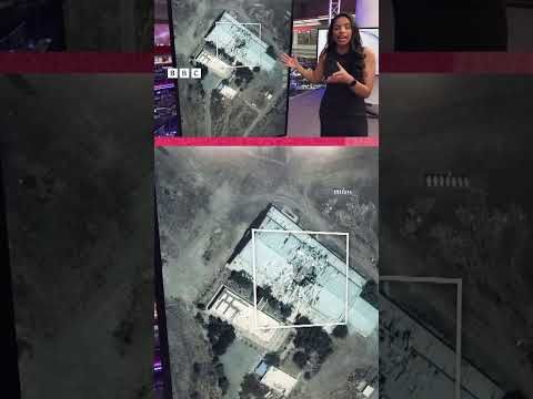 Які ядерні об'єкти Ірану атакував Ізраїль? BBC Verify #shorts #ізраїль #іран #bbcshorts