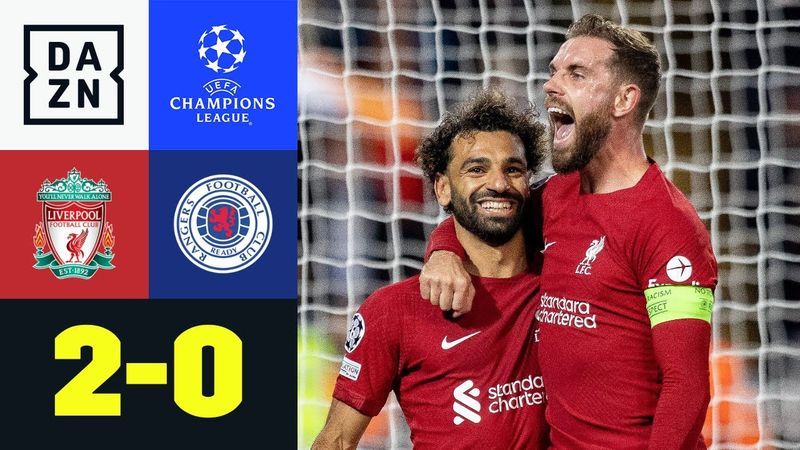 Reds verschaffen sich Luft in enger Gruppe A: Liverpool - Rangers 2:0 | UEFA Champions League | DAZN