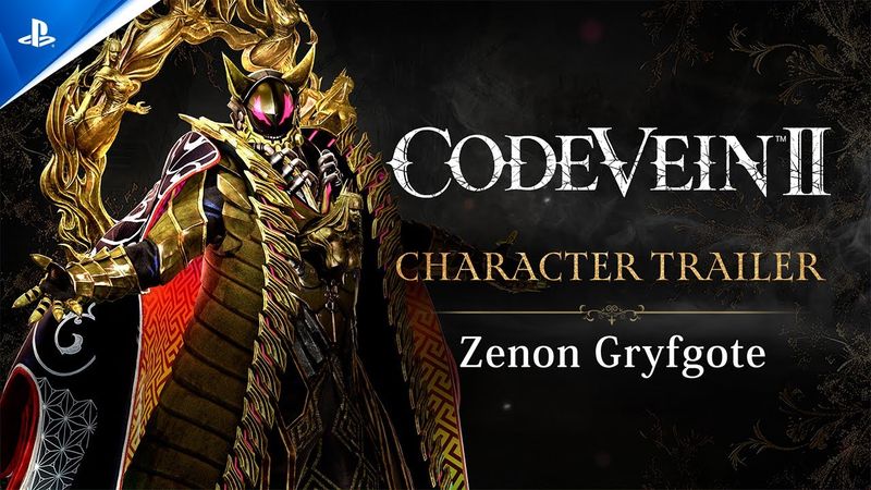 Code Vein II - Zenon Gryfgote Character Trailer | PS5 Games