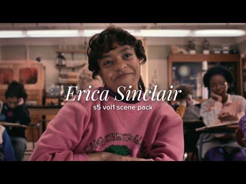 مجموعة مشاهد إيريكا سنكلير من مسلسل "أشياء غريبة" الموسم الخامس المجلد الأول
