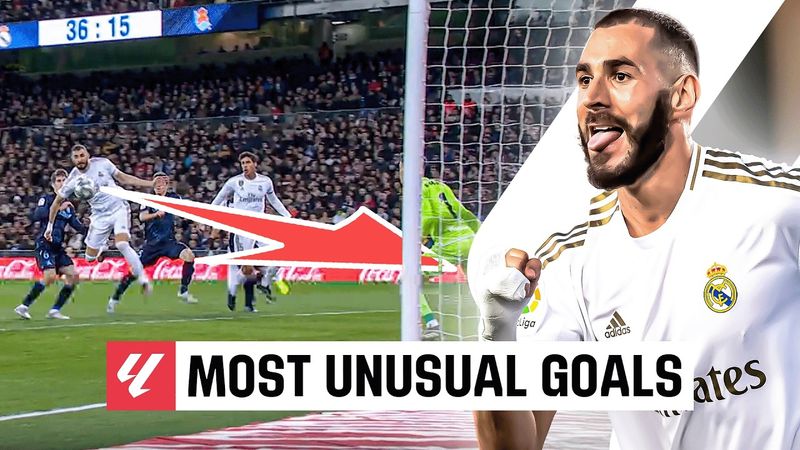 Los GOLES más INSÓLITOS de LALIGA | 2015 - 2025