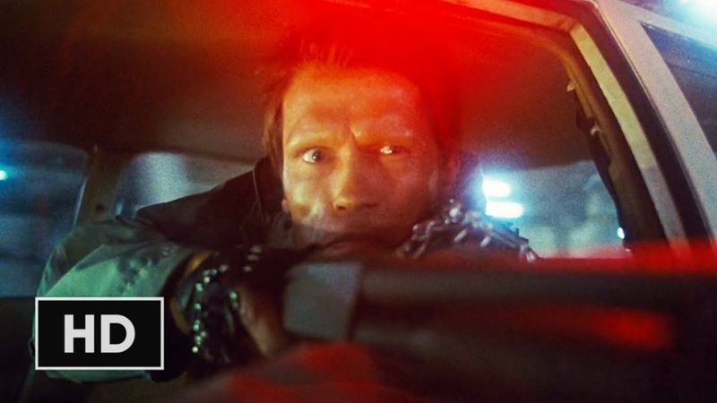 Терминатор (1984) - Перестрелка на автостоянке